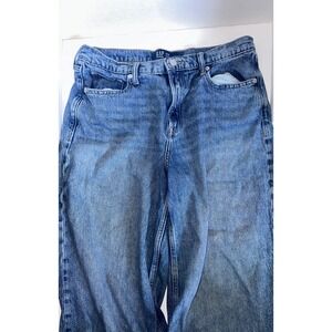Gap Denim Baggy Jeans Medium Wash High Rise